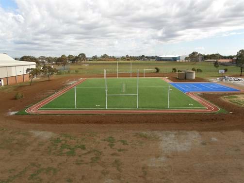athletics ground construction